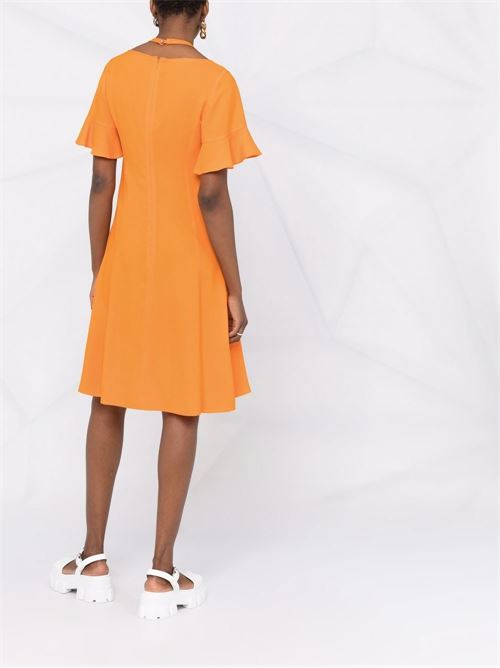 V-neck flared dress STELLA MCCARTNEY | 604238SSA027501